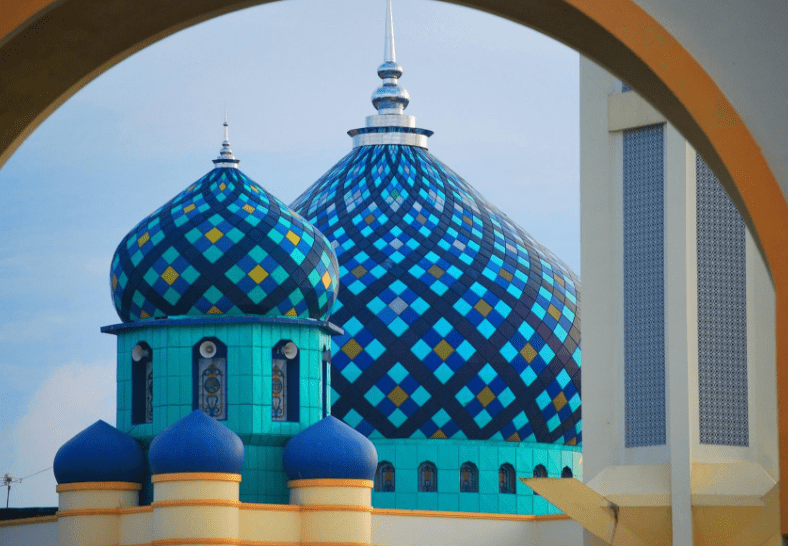 Desain Ornamen Masjid Rumah Joglo Limasan Work