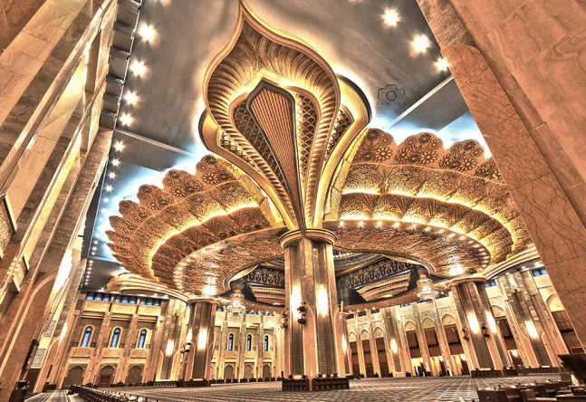 interior masjid al kabir kuwait