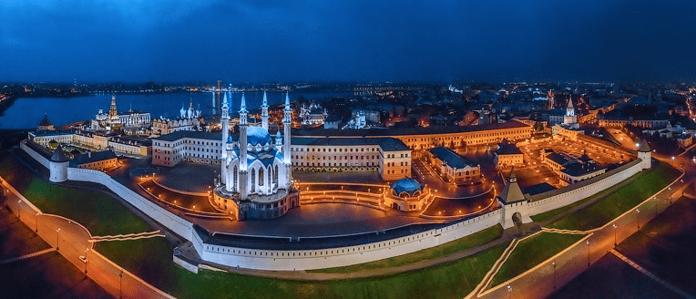 masjid indah di rusia