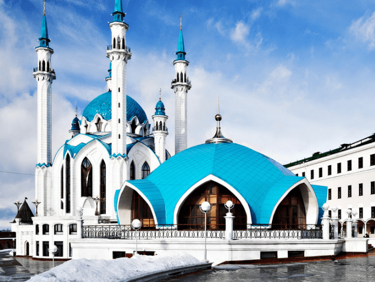 masjid qulsharif, kazan, rusia