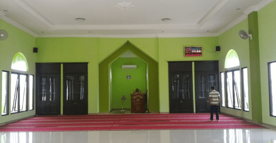 Arsitektural Bangunan Masjid Arrayan Villa Kencana Cikarang