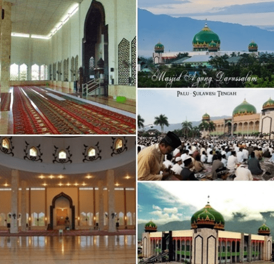 arsitektur Masjid Agung Darussalam Palu