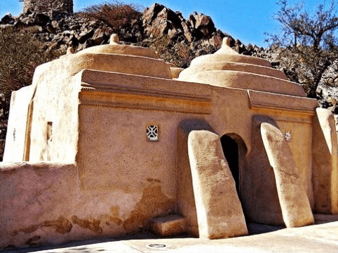 arsitektur Masjid Bidya Uni Emirat Arab