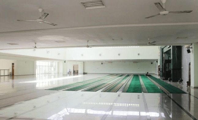 interior Masjid Agung Al-A’Raf Rangkasbitung