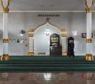 interior Masjid Agung Kabanjahe Kabupaten Karo