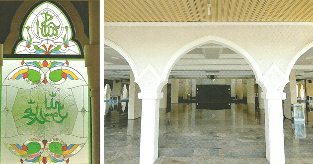 interior Masjid Agung Mujahidin Majenang