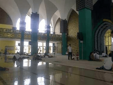 interior Masjid Agung Ulul Azmi & Islamic Centre Pelalawan