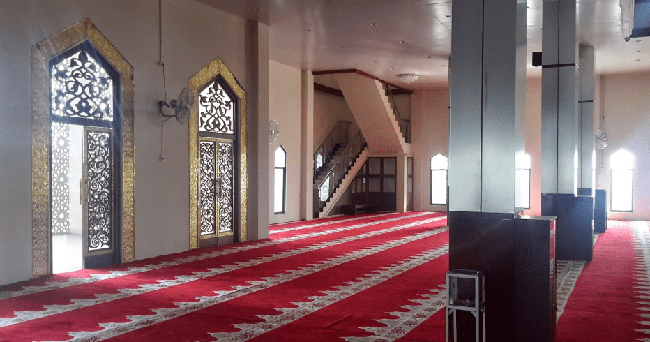 interior Masjid Al-Akbar – Balangan Kalimantan Selatan