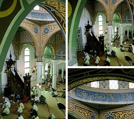 interior Masjid Primeira do Brasil