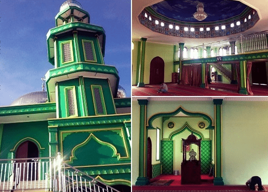 interior Masjid Raya Al-Amin Dolok