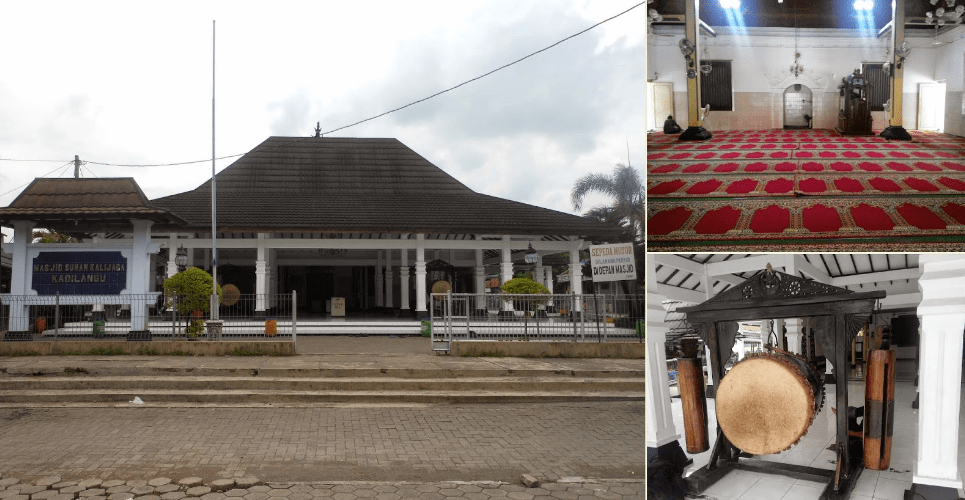 interior Masjid Sunan Kalijaga Kadilangu Demak