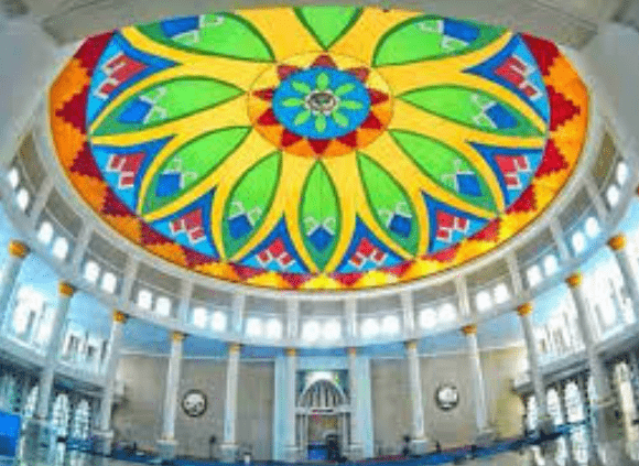 interior Masjid Taqwa Kota Metro