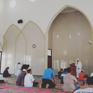 interior Masjid dan Islamic Centre Kotabumi