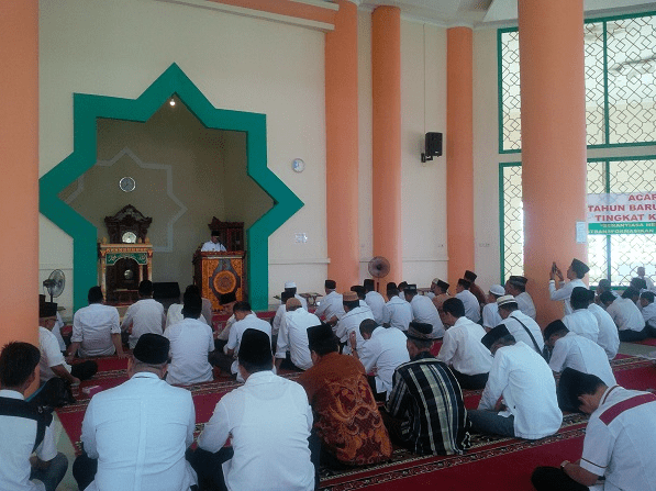 interior masjid agung ogan lir