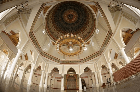 interior masjid agung sultan jeumpa