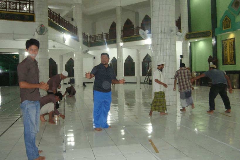 interior masjid baitul musyahadah