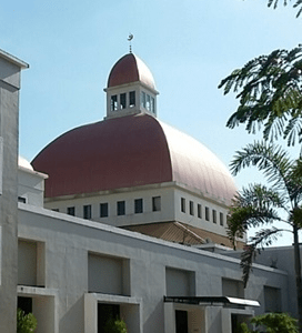kubah Masjid Agung Nurul Iman – Kabupaten Barru
