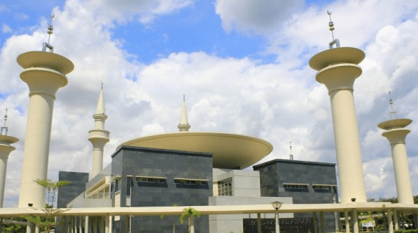 kubah masjid Islamic Center Tabalong, Kalimantan Selatan