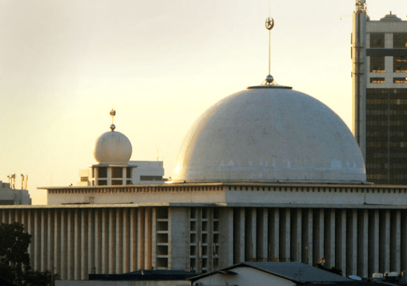 kubah masjid istiqlal