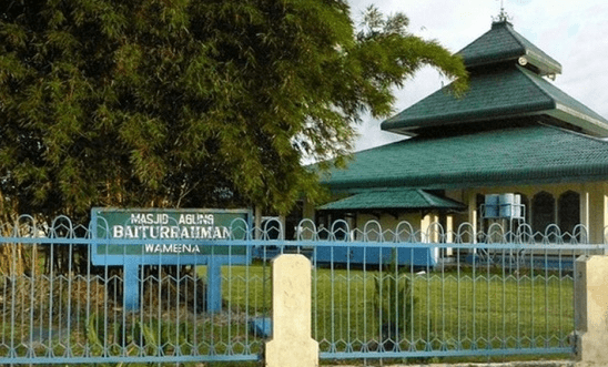 masjid agung baiturahman.