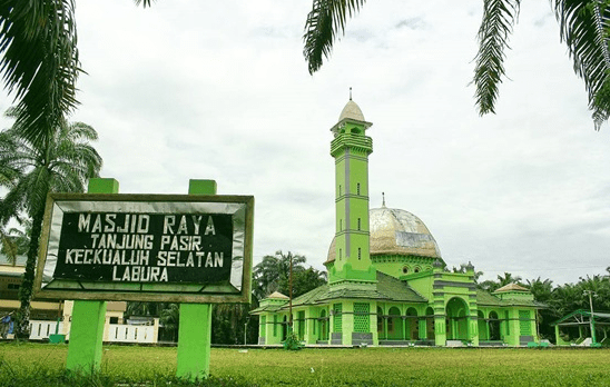 masjid raya tanjung pasir