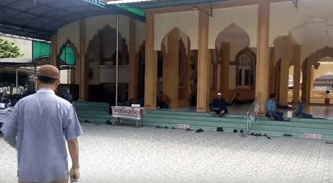 teras Masjid Raya Binjai