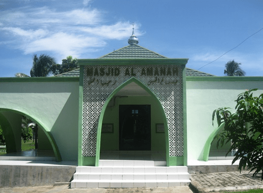 Masjid Al-Amanah Kodim 0421 Lampung Selatan