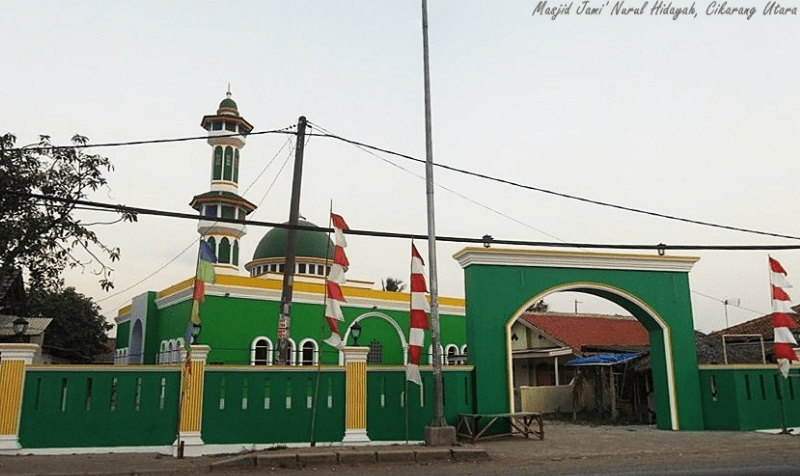 Masjid Jami’ Nurul Hidayah, Masjid Liga Muslim di Cikarang Utara
