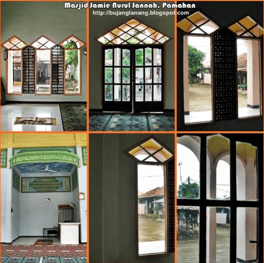 arsitektur Masjid Jami’ Nurul Jannah – Masjid merah Muda di Kampung Pamahan