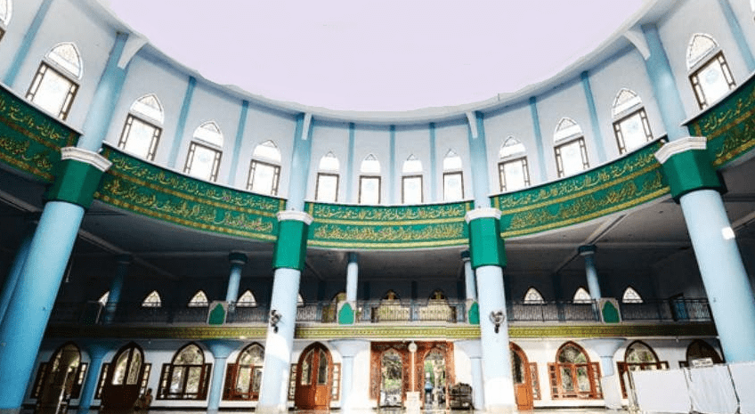 interior Masjid Agung Kota Lumajang