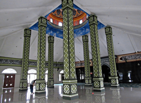 interior Masjid Al-Falah Cariu