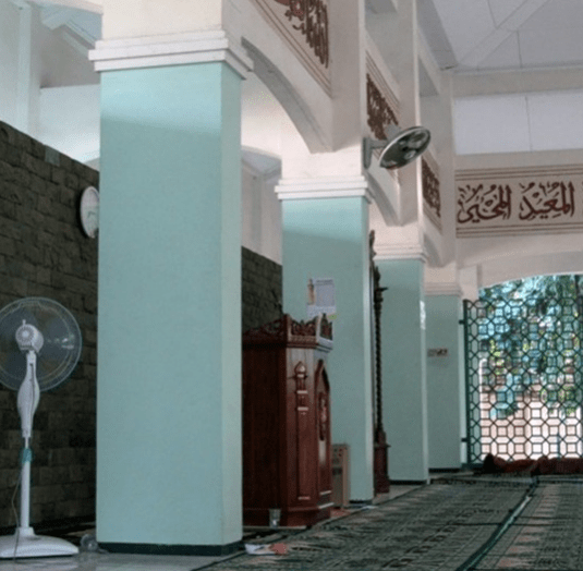 interior Masjid Al-Mujahiddin, Jababeka, Cikarang