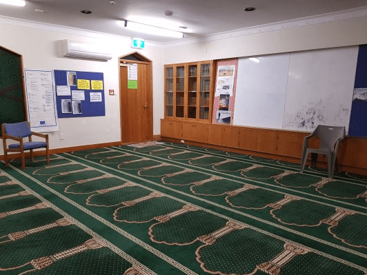 interior Masjid Al-Noor Christchruch Selandia Baru