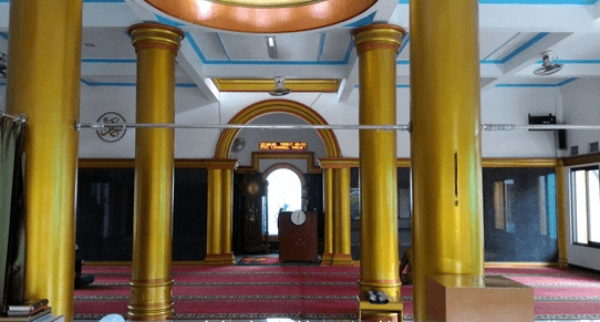 interior Masjid Jami’ Arriyadhoh – Pasir Gombong