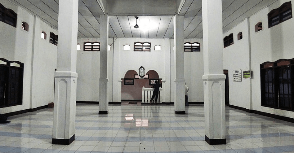 interior Masjid Jami’ Darussalam – Kampung Rawa Gebang