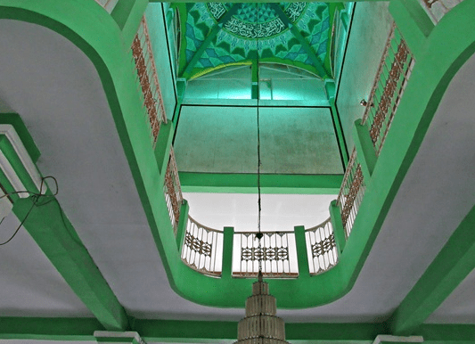 interior Masjid Jami’ Nurul Huda Cibucil