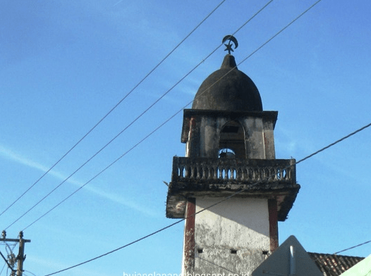 menara Masjid At-Taqwa Desa Tanjung Alai, OKI