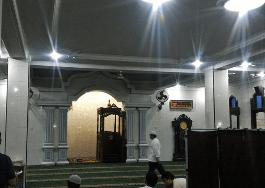 mimbar Masjid Jami’ Baitul Muttaqien – Petarukan Pemalang