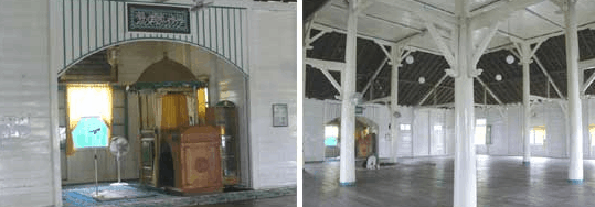 interior Masjid Jamik Sultan Nata