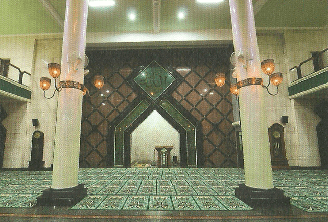 interior masjid agung ciamis