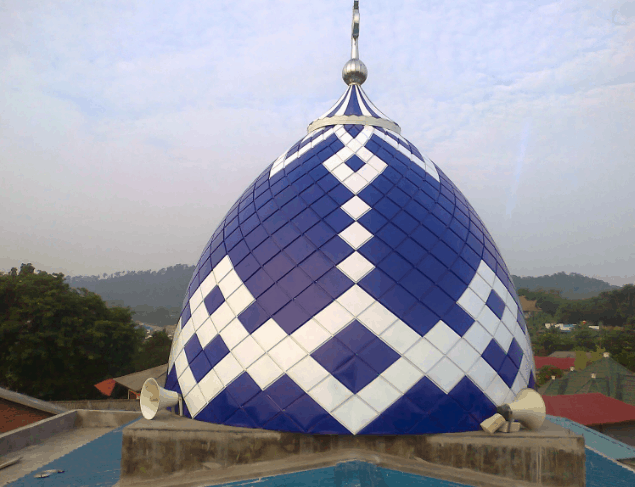 kubah fiberglass