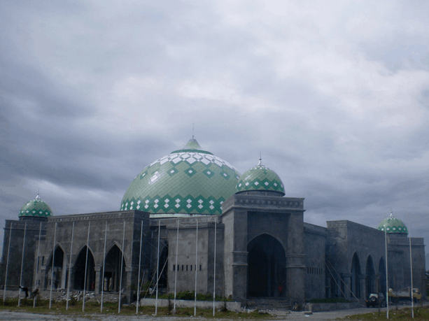 kubah masjid maluku utara 1