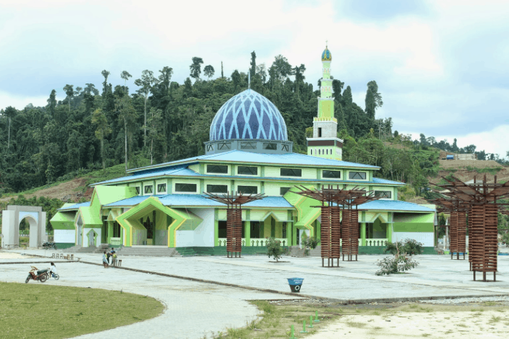 kubah masjid papua barat 1