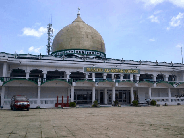 kubah masjid papua barat