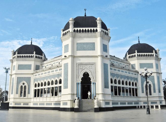 kubah masjid sumut 1